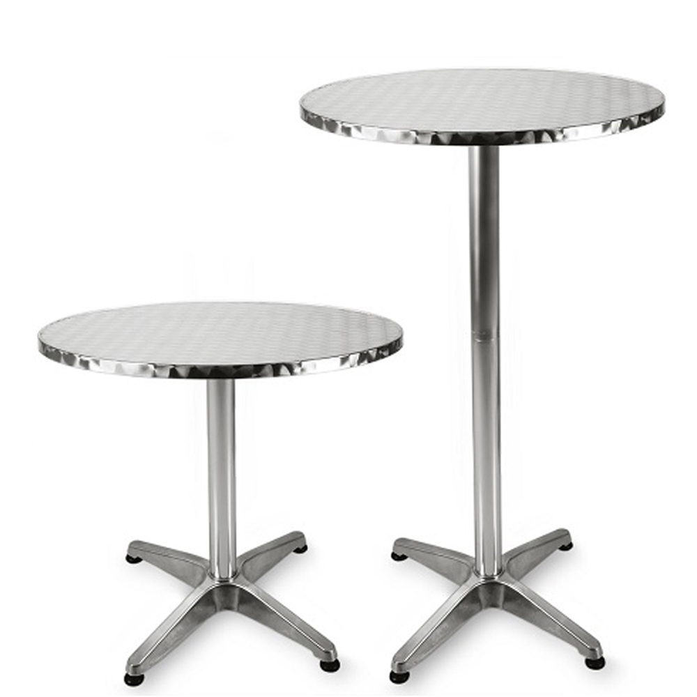 Outdoor High Bar Table Round : China Outdoor Round Glass Top Cocktail