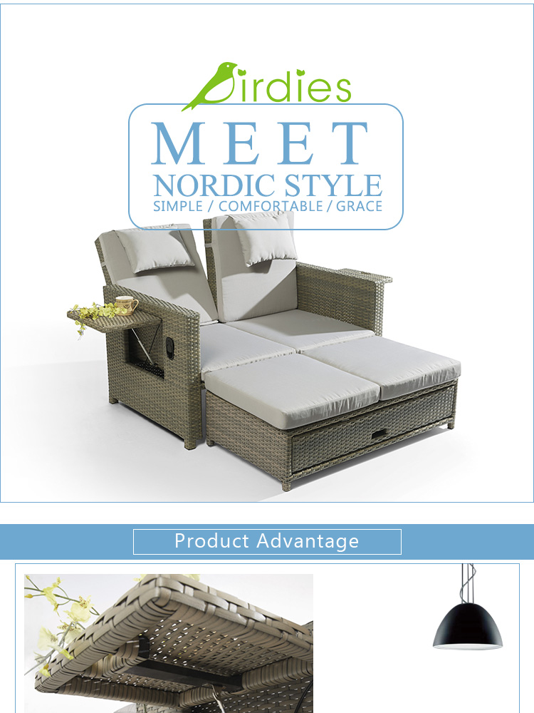 Cheap Plastic Rattan Folding Garden Sun Loungers - Buy sun loungers